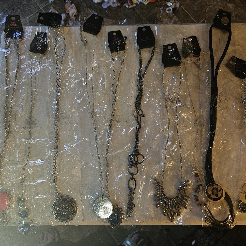 Lot Of 10 Paparrazzi Long Necklaces